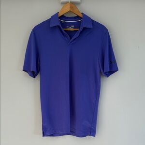 Under Armour Men's Purple Polo Shirt